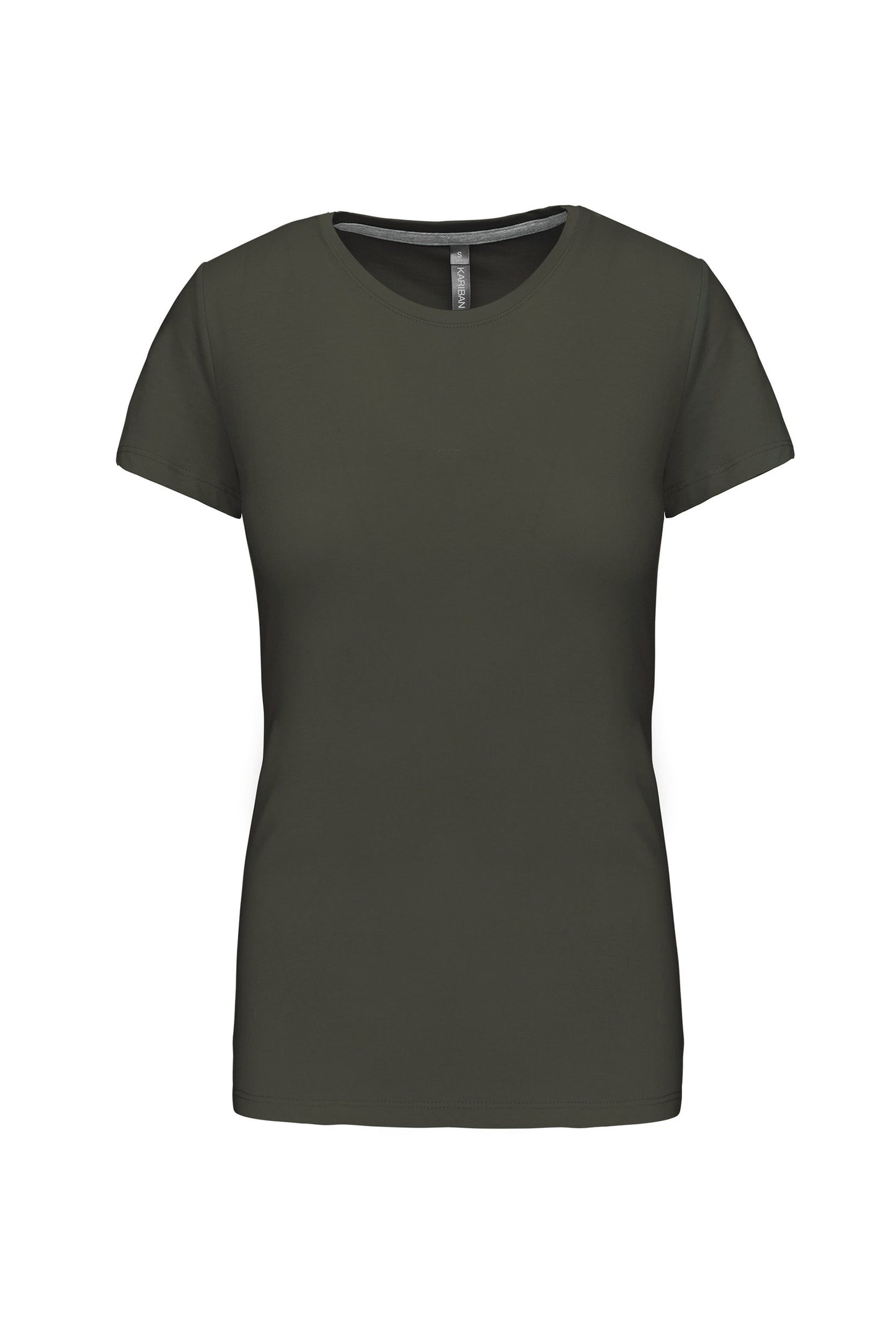 Dames t-shirt ronde hals korte mouwen