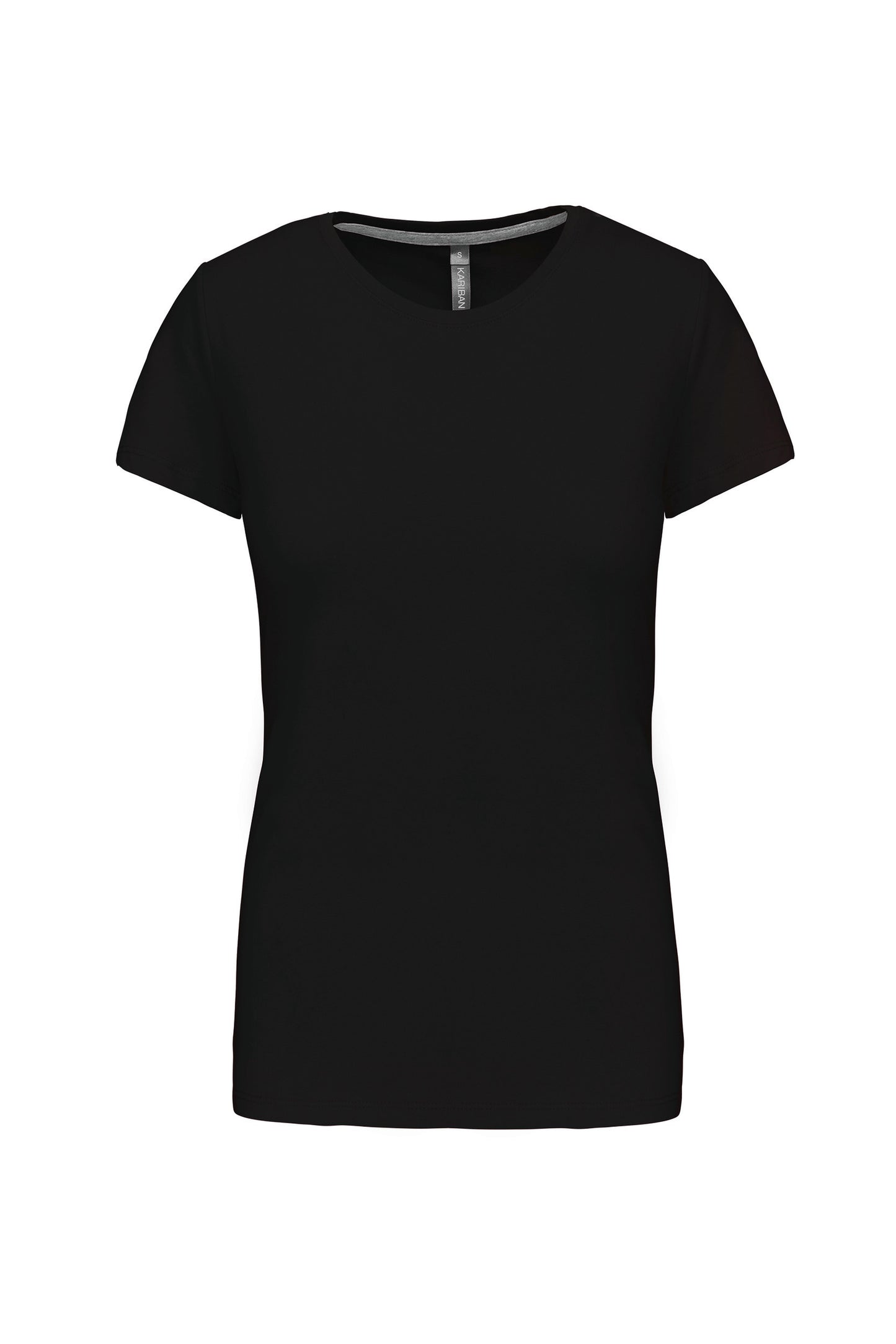 Dames t-shirt ronde hals korte mouwen