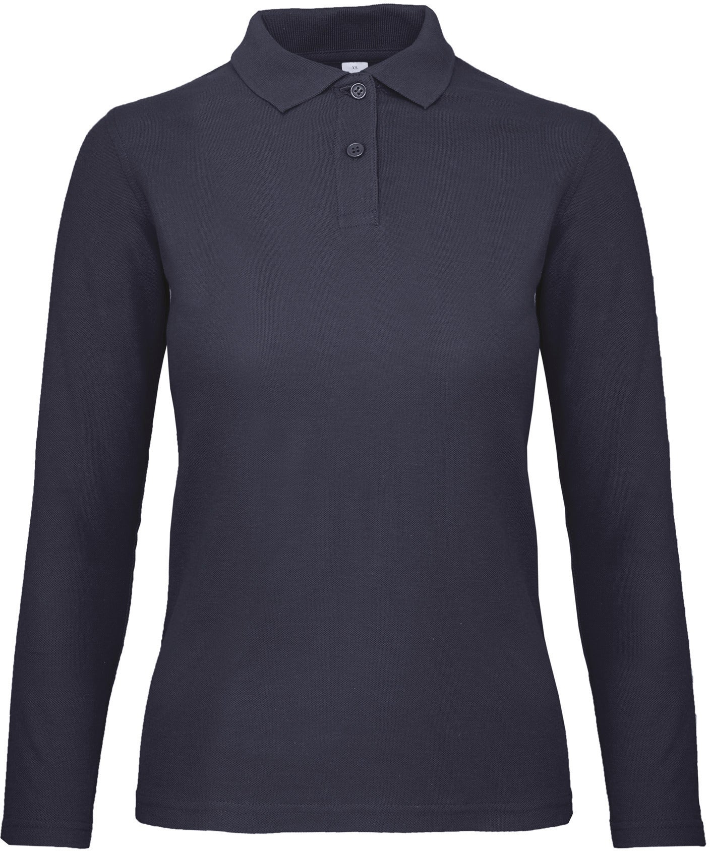 ID.001 Ladies' long-sleeve polo shirt