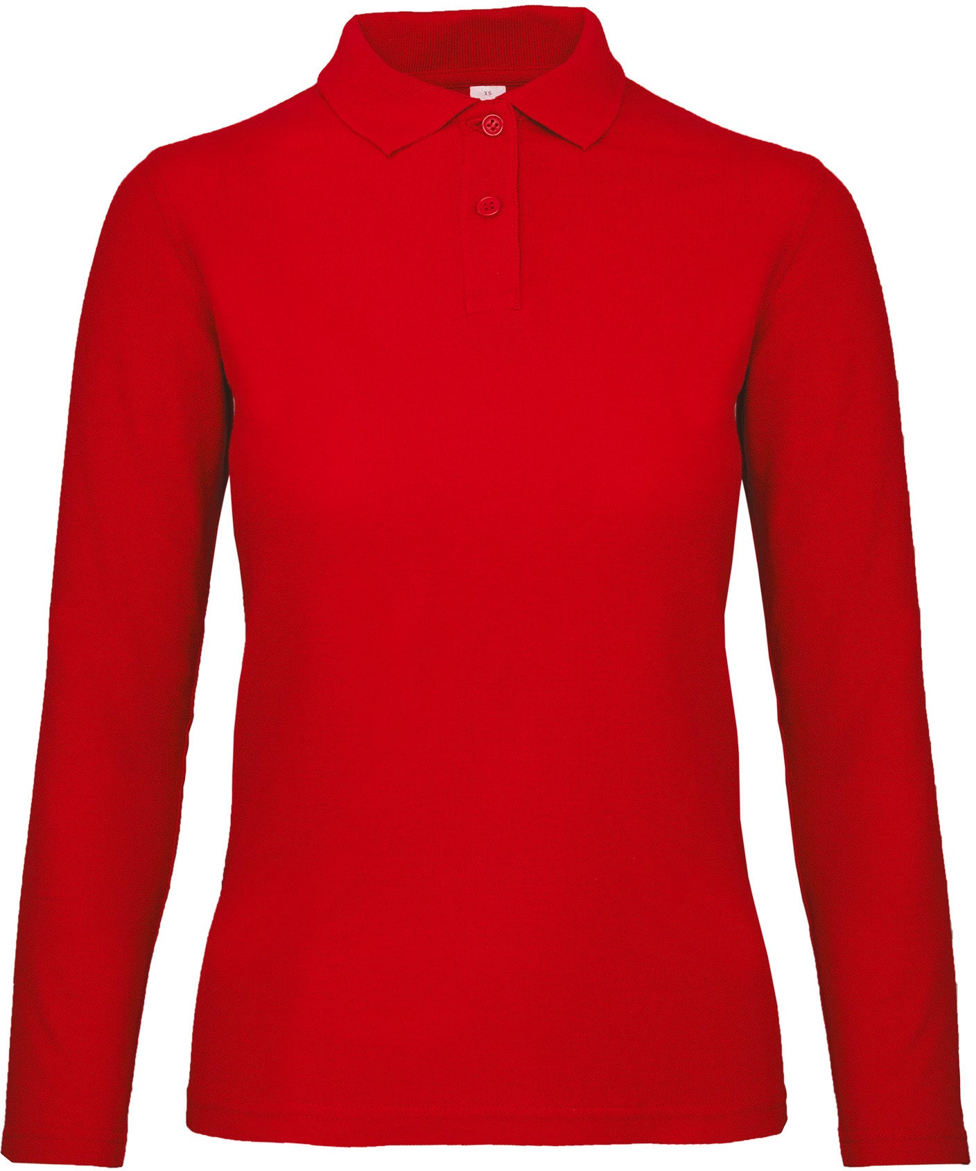 ID.001 Ladies' long-sleeve polo shirt