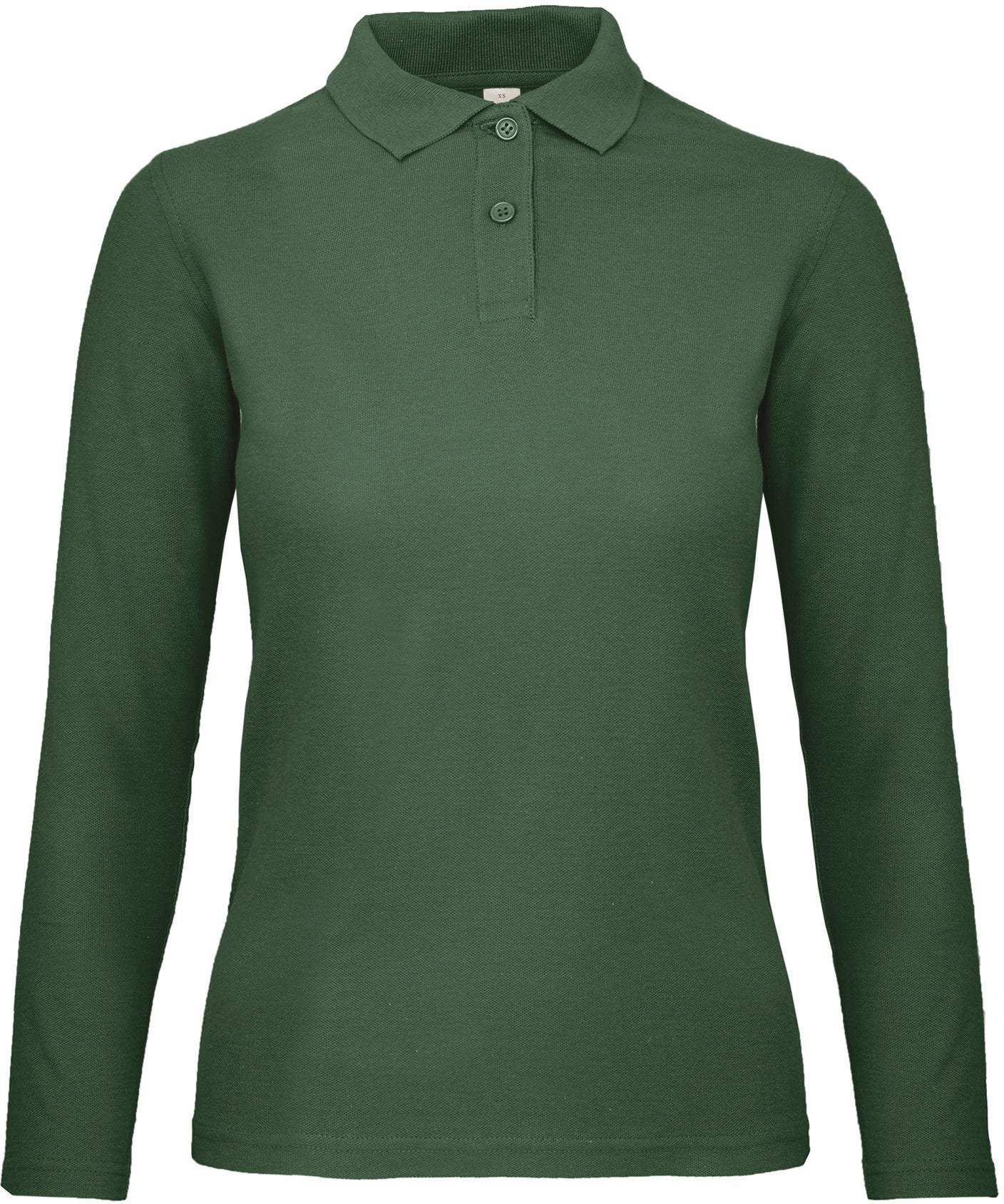 ID.001 Ladies' long-sleeve polo shirt