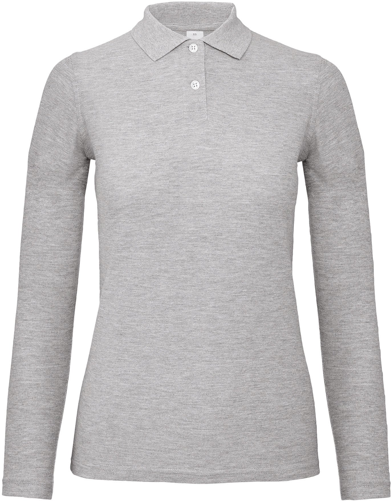 ID.001 Ladies' long-sleeve polo shirt