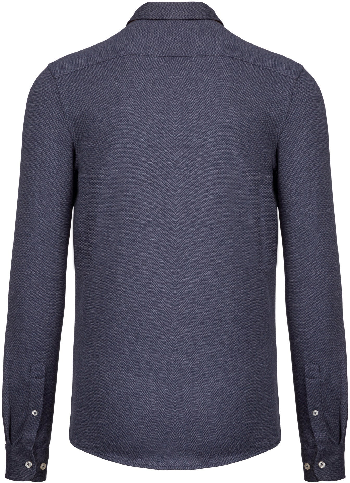 Jacquard overhemd lange mouwen