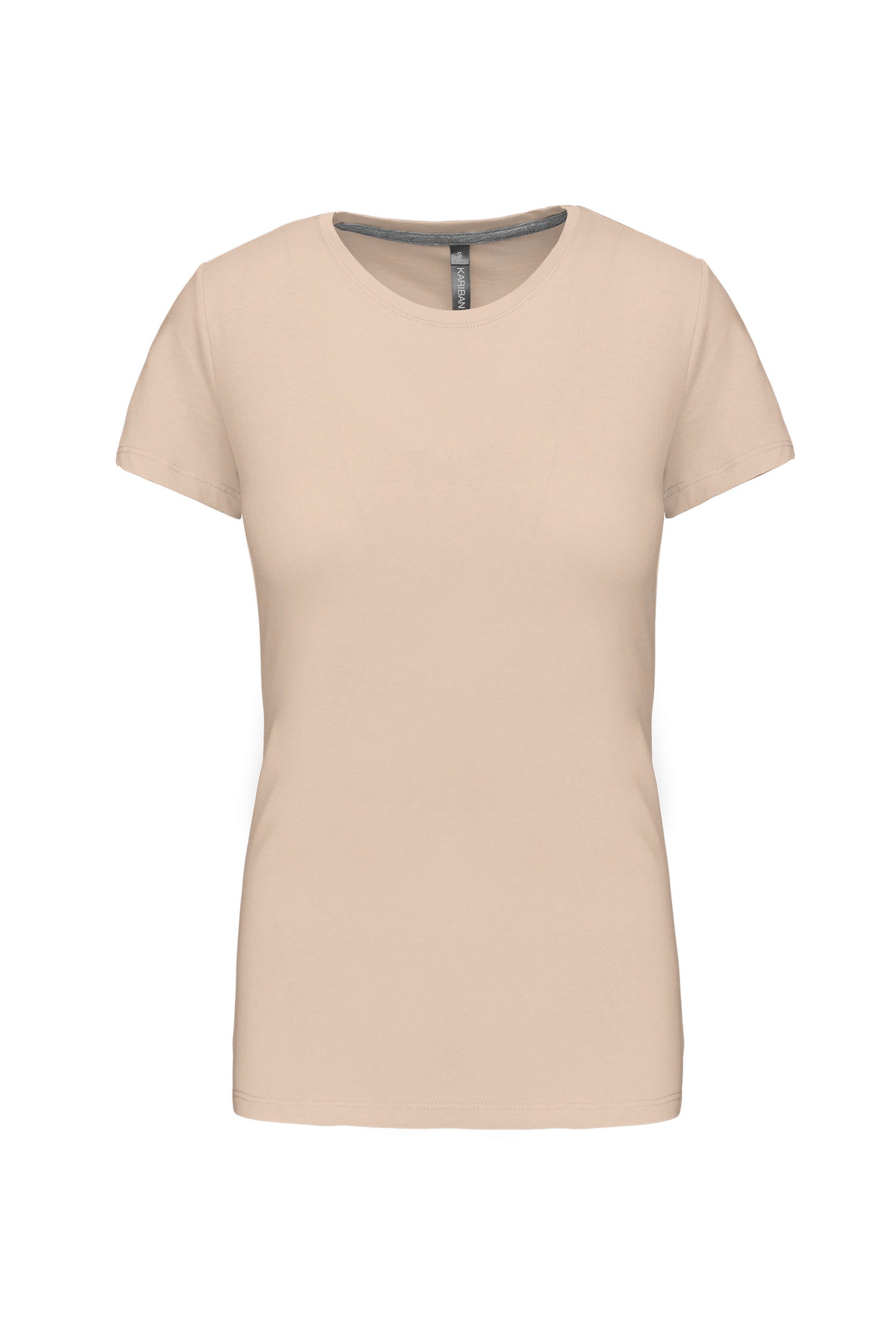 Dames t-shirt ronde hals korte mouwen