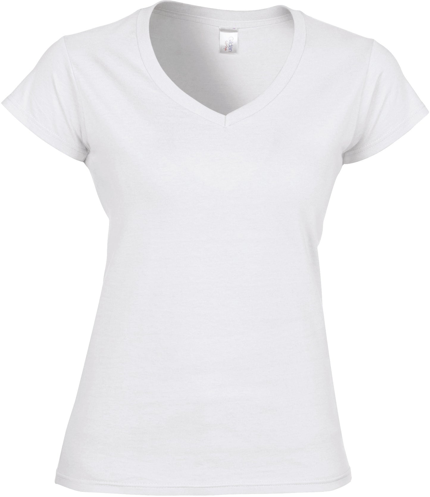 Softstyle Fitted Ladies' V-neck T-shirt