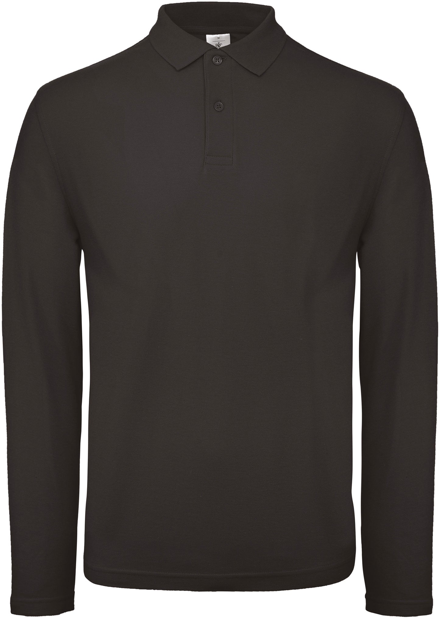 Men's long-sleeve polo shirt