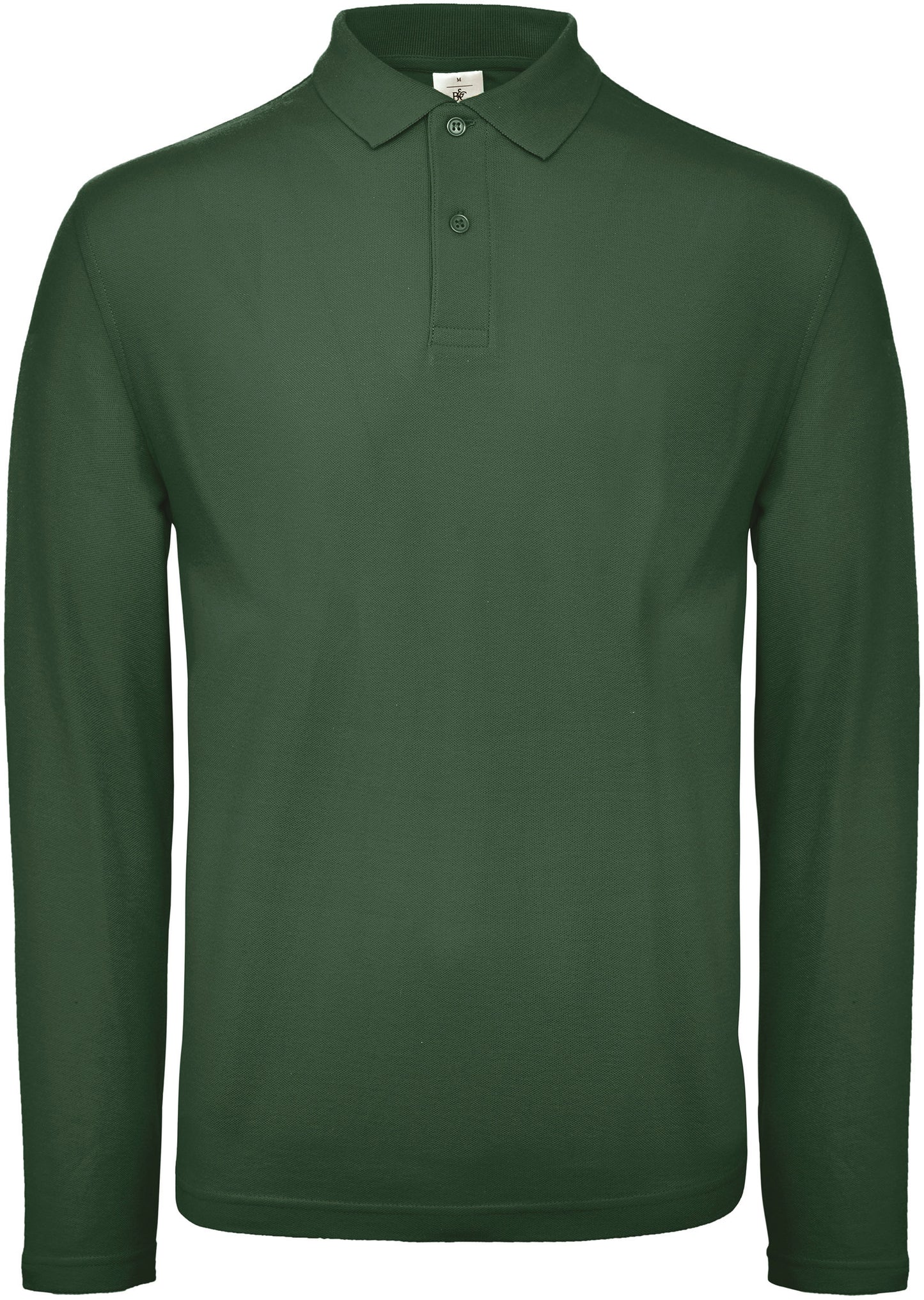 Men's long-sleeve polo shirt