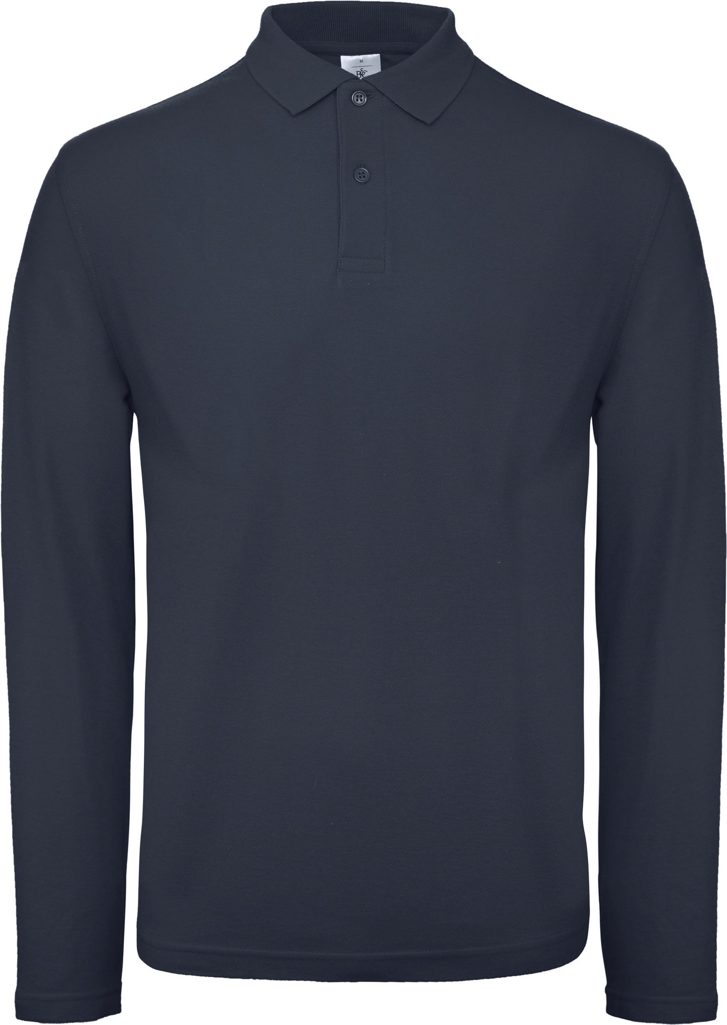 Men's long-sleeve polo shirt
