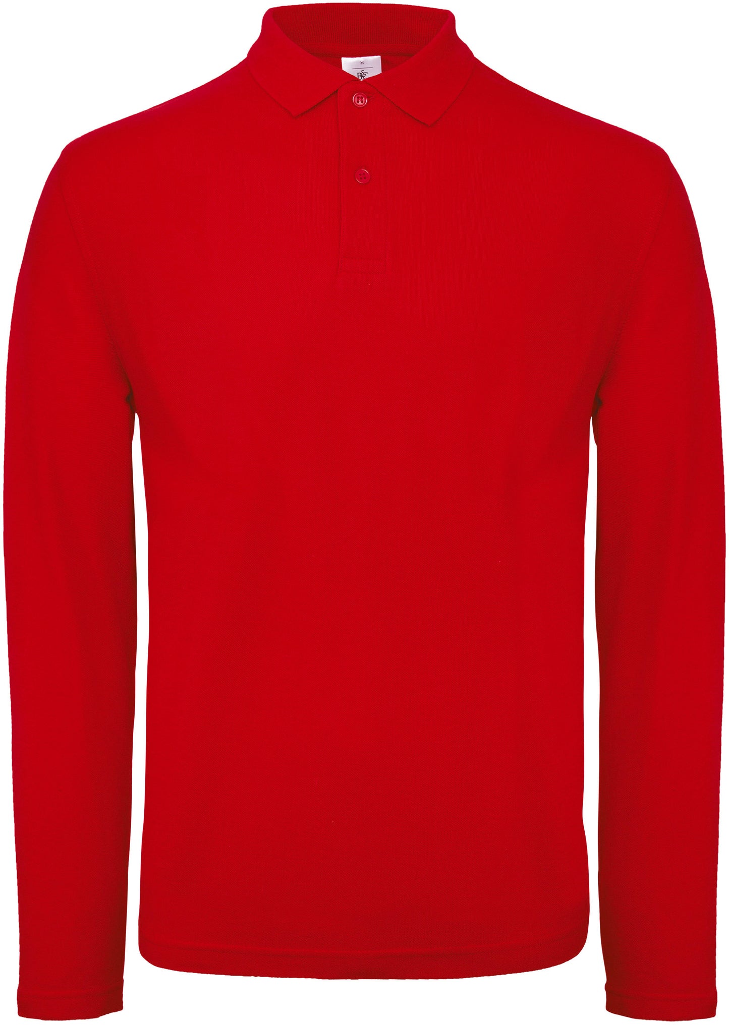 Men's long-sleeve polo shirt