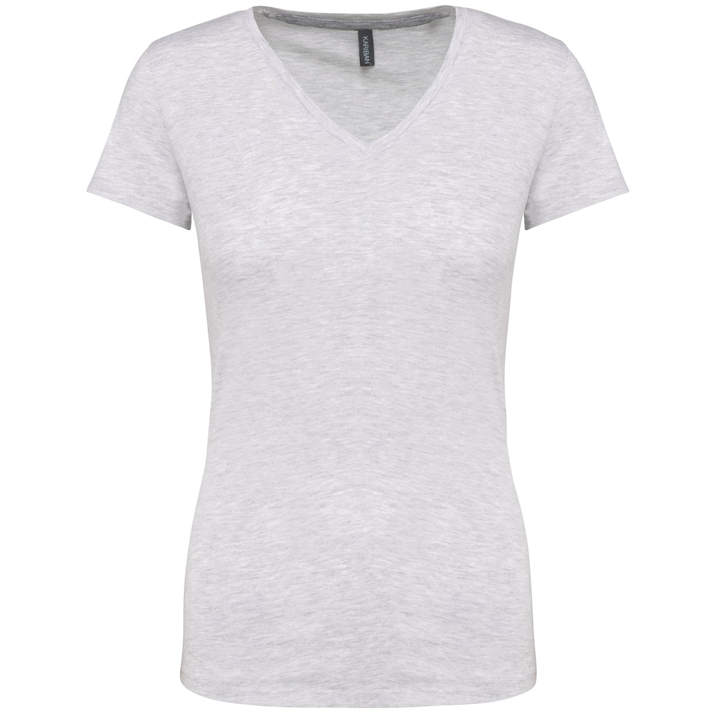 Dames T-shirt V-hals Korte Mouwen