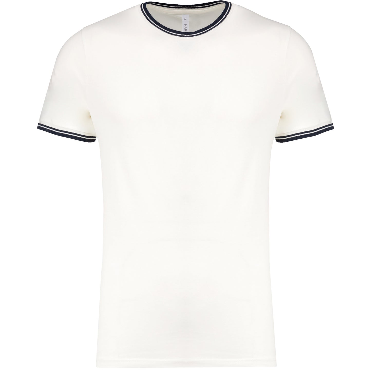 Heren-t-shirt piqué ronde hals
