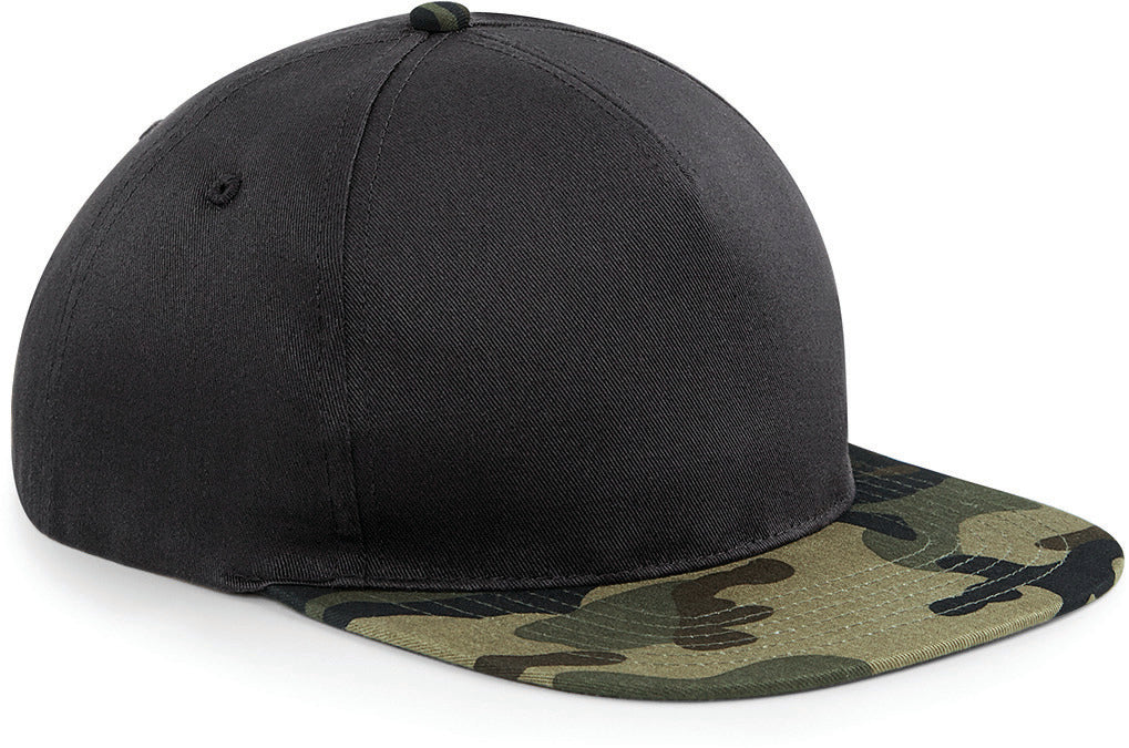 Snapback met camouflageprint