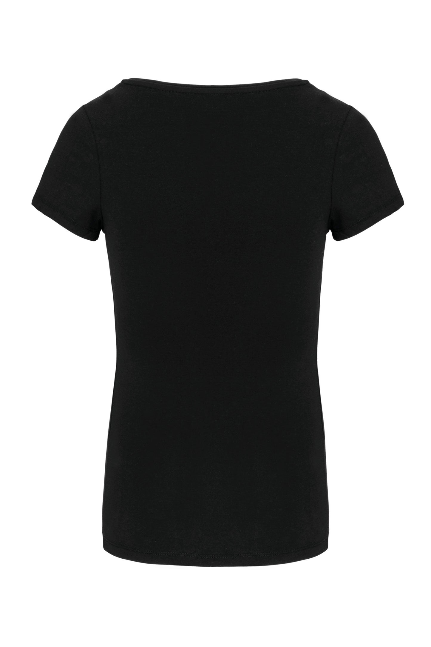 Dames t-shirt met mini-mouwtjes