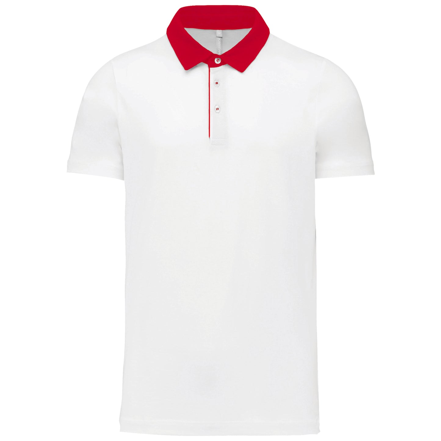 Tweekleurige herenpolo jersey