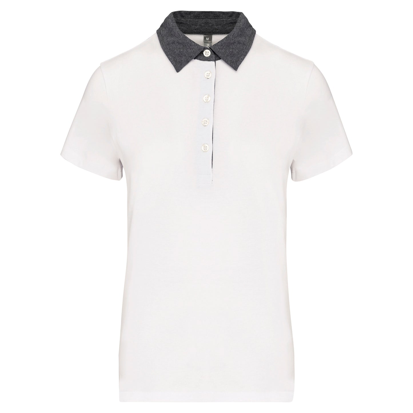 Tweekleurige damespolo jersey