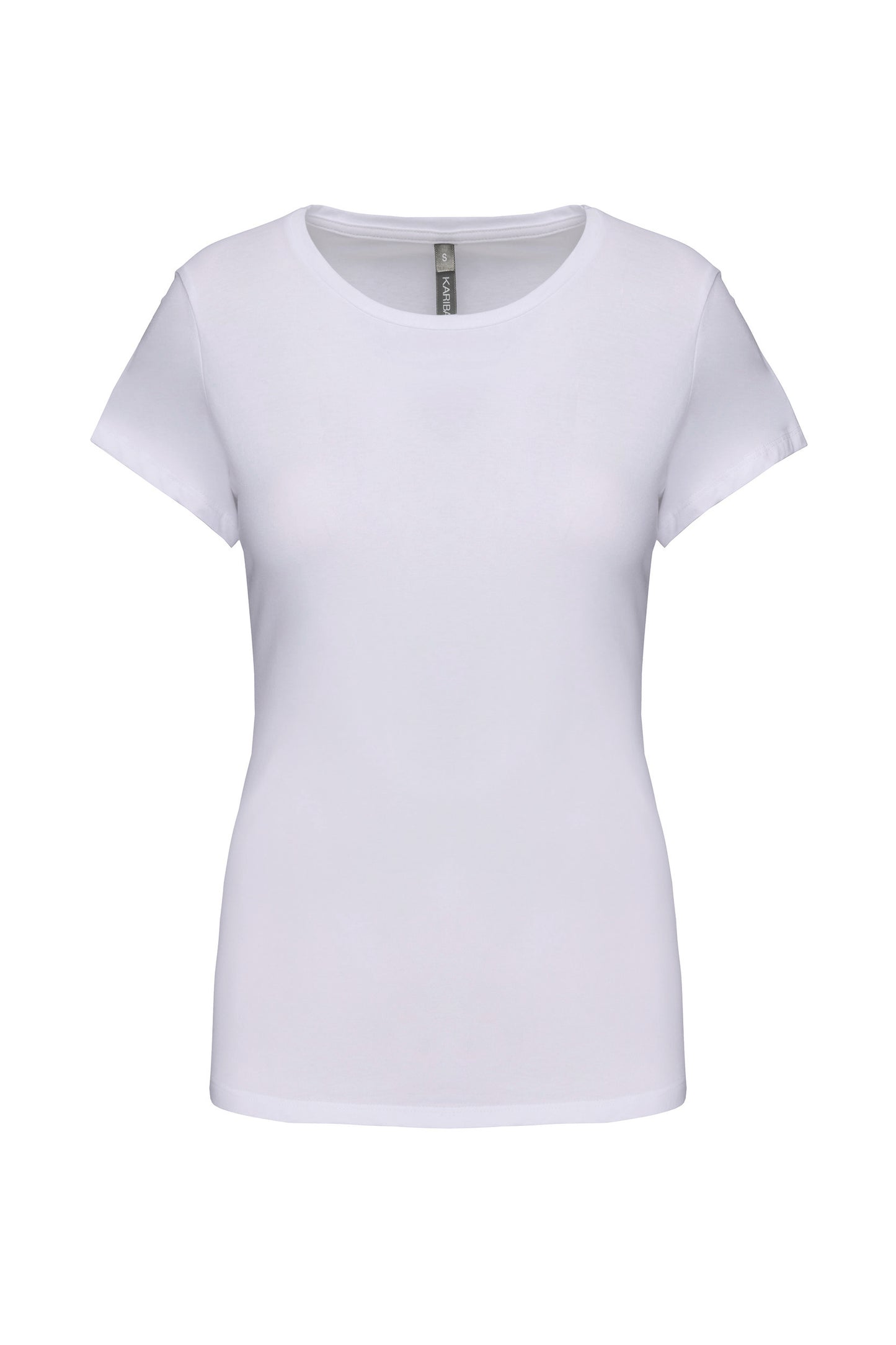 Dames-t-shirt ronde hals korte mouwen