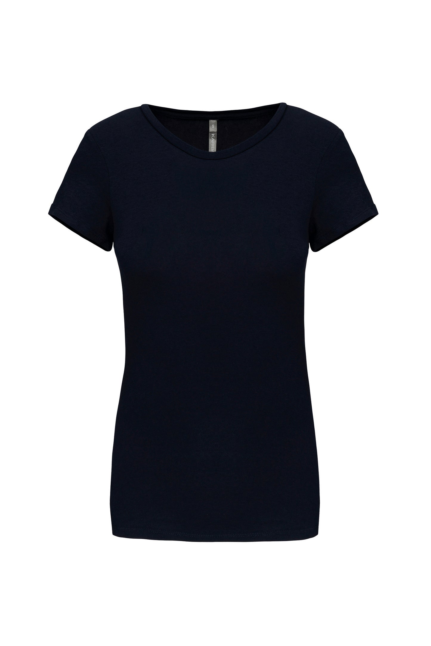 Dames-t-shirt ronde hals korte mouwen
