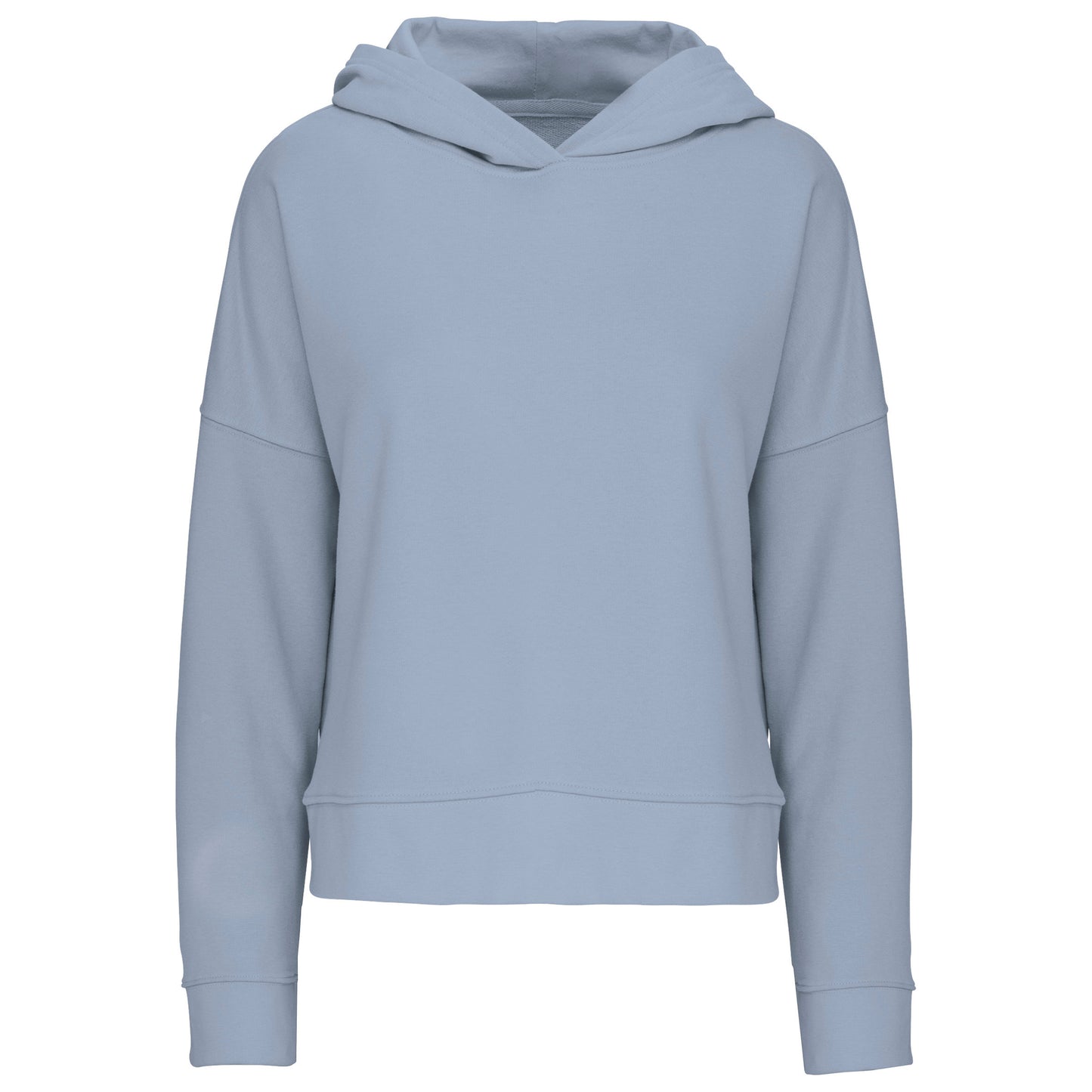 Bio lounge damessweater met capuchon