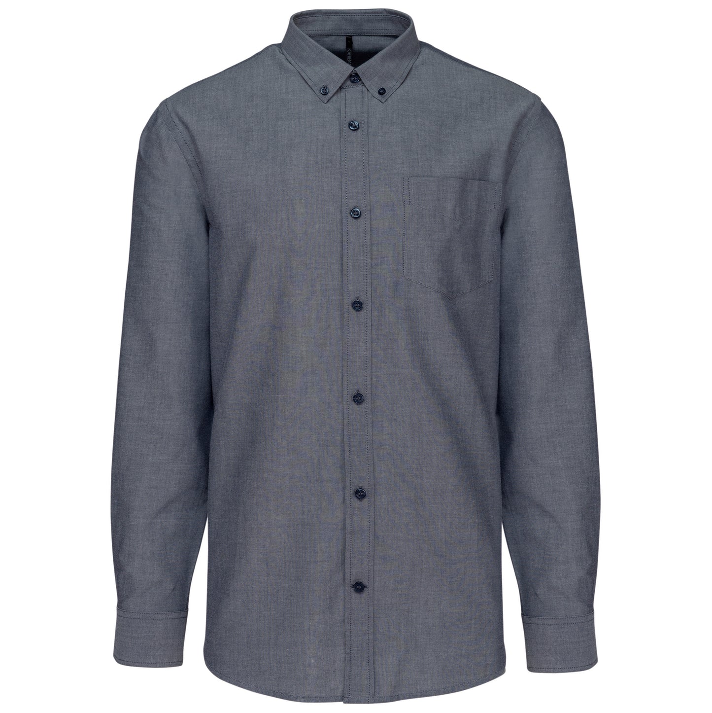 Heren oxford overhemd lange mouwen