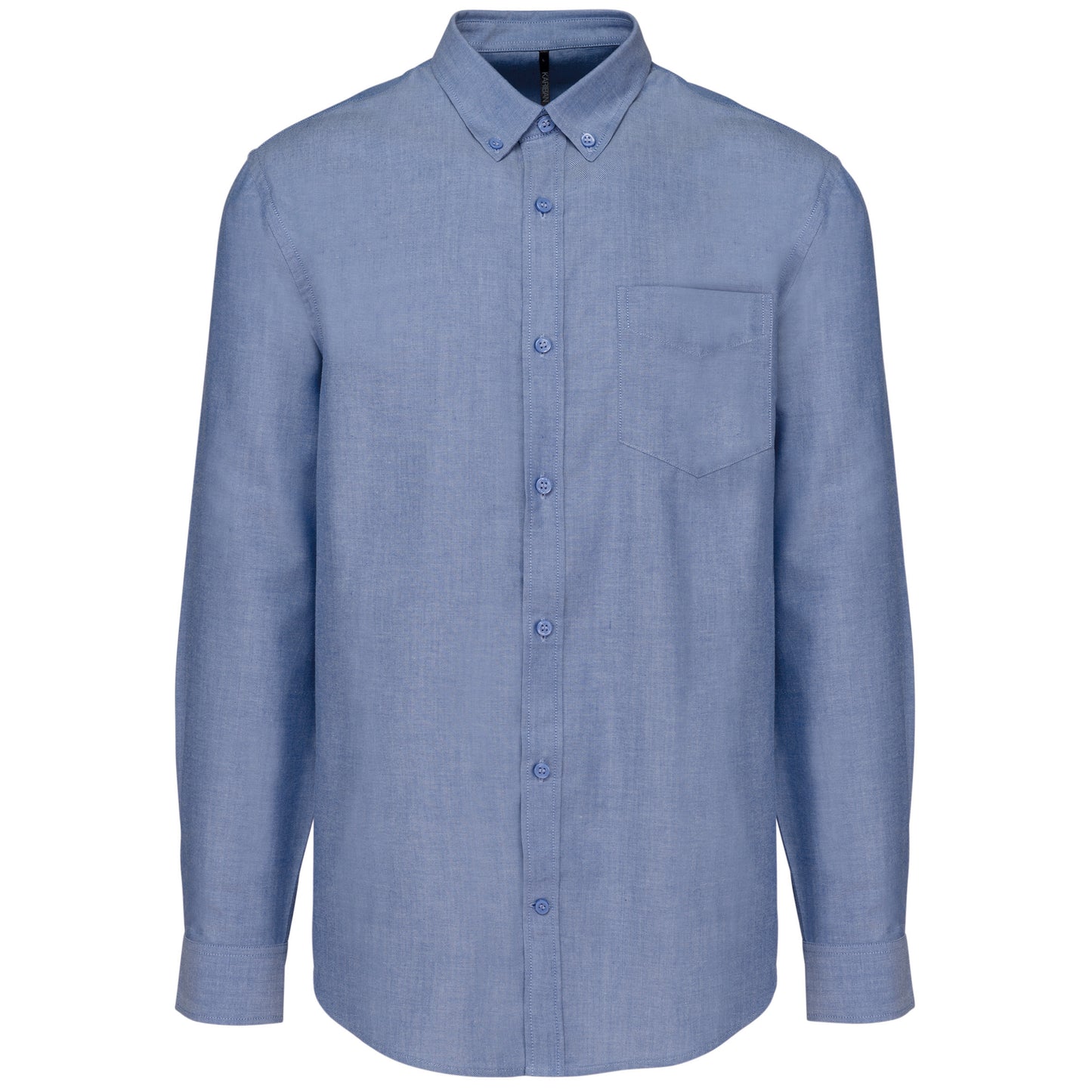 Heren oxford overhemd lange mouwen