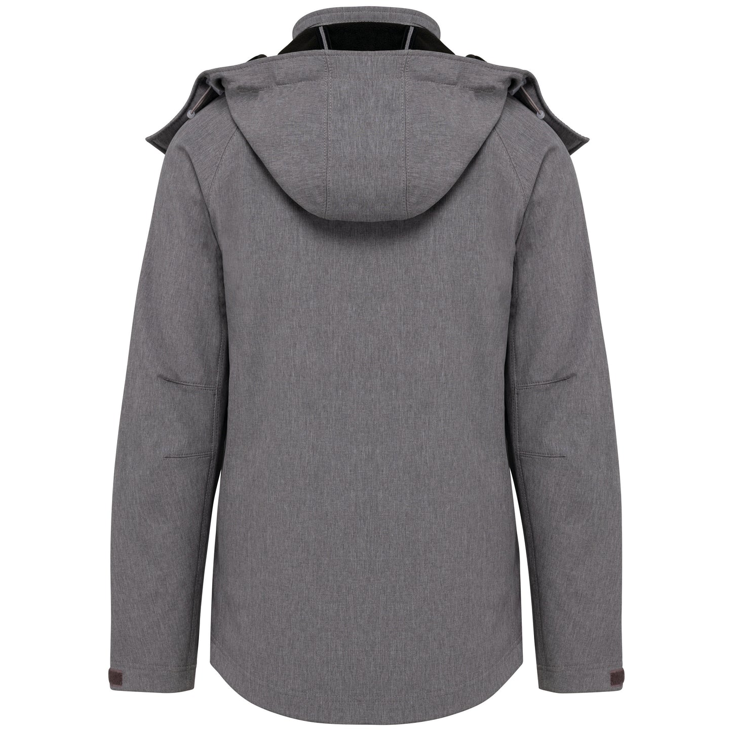 Dames softshell jas met afneembare capuchon