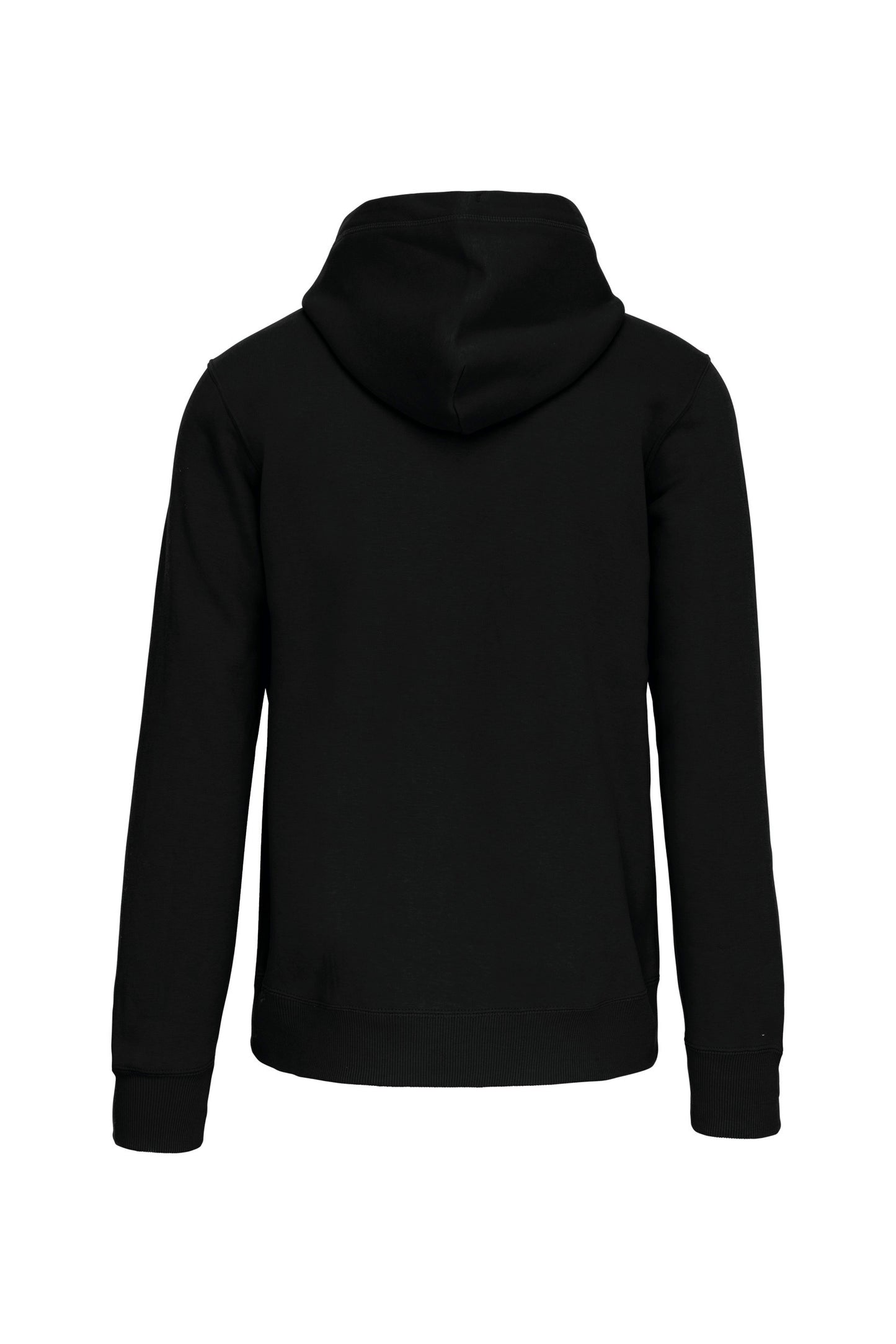 Hooded sweater met rits