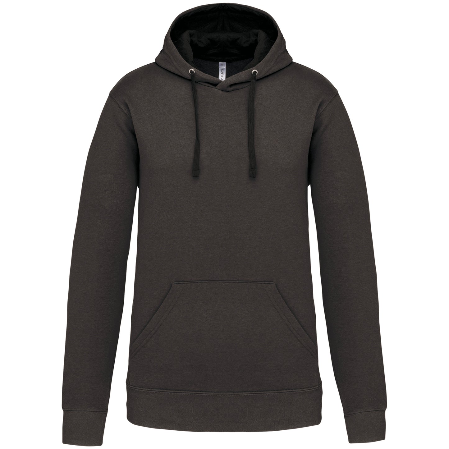 Hooded sweater met gecontrasteerde capuchon