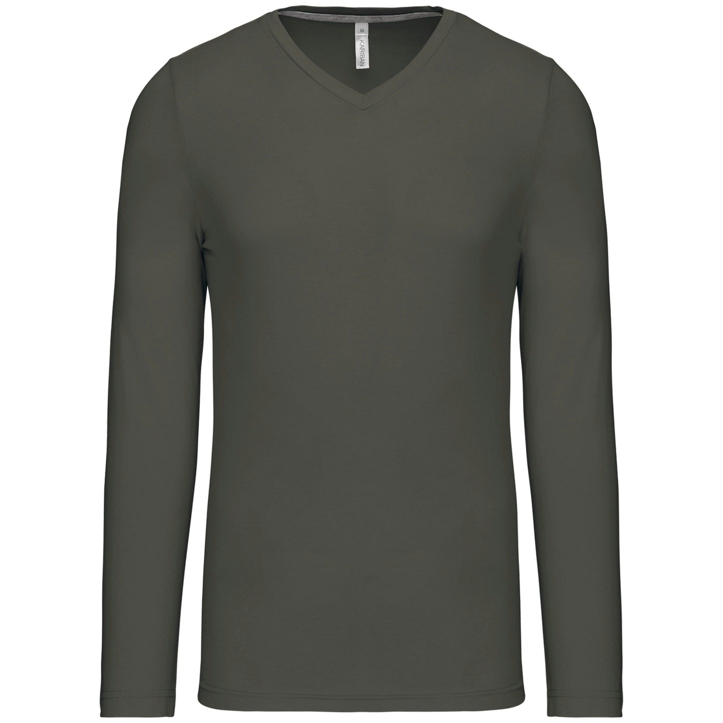 T-shirt V-hals lange mouwen