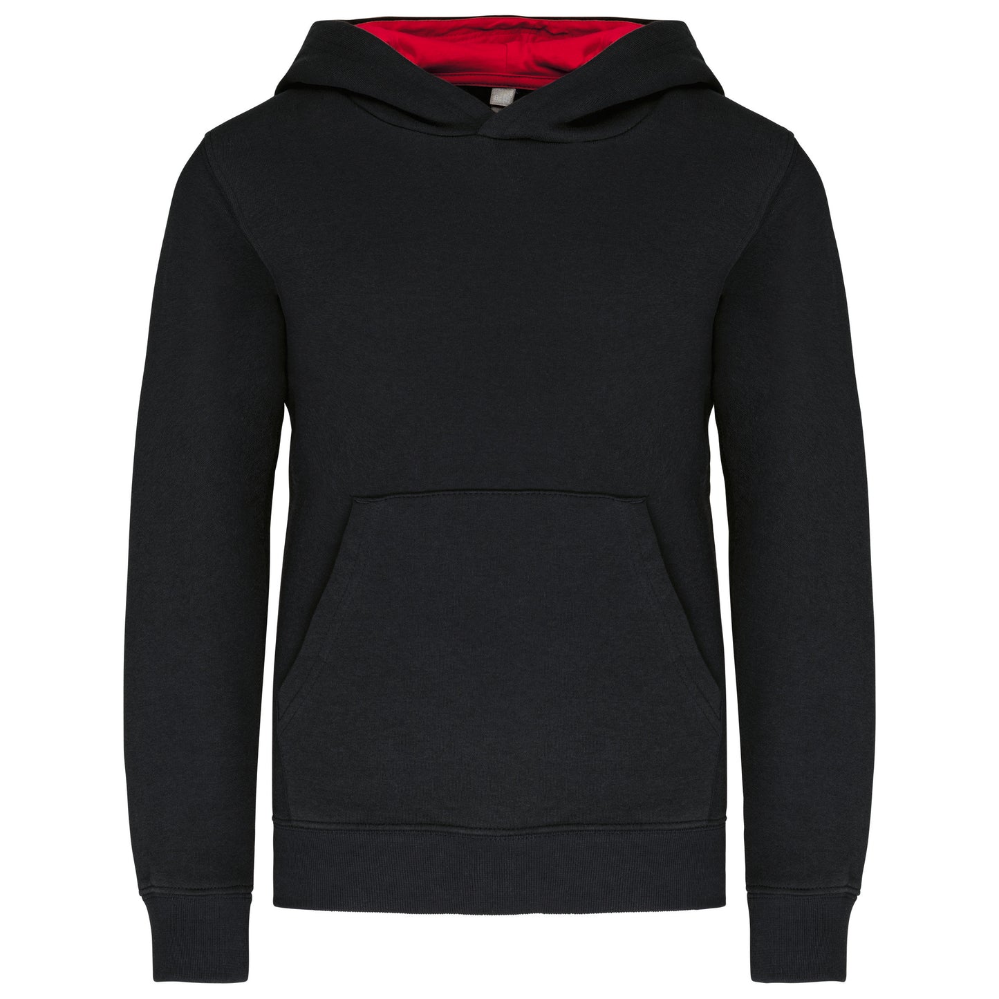 Kinder hooded sweater met gecontrasteerde capuchon