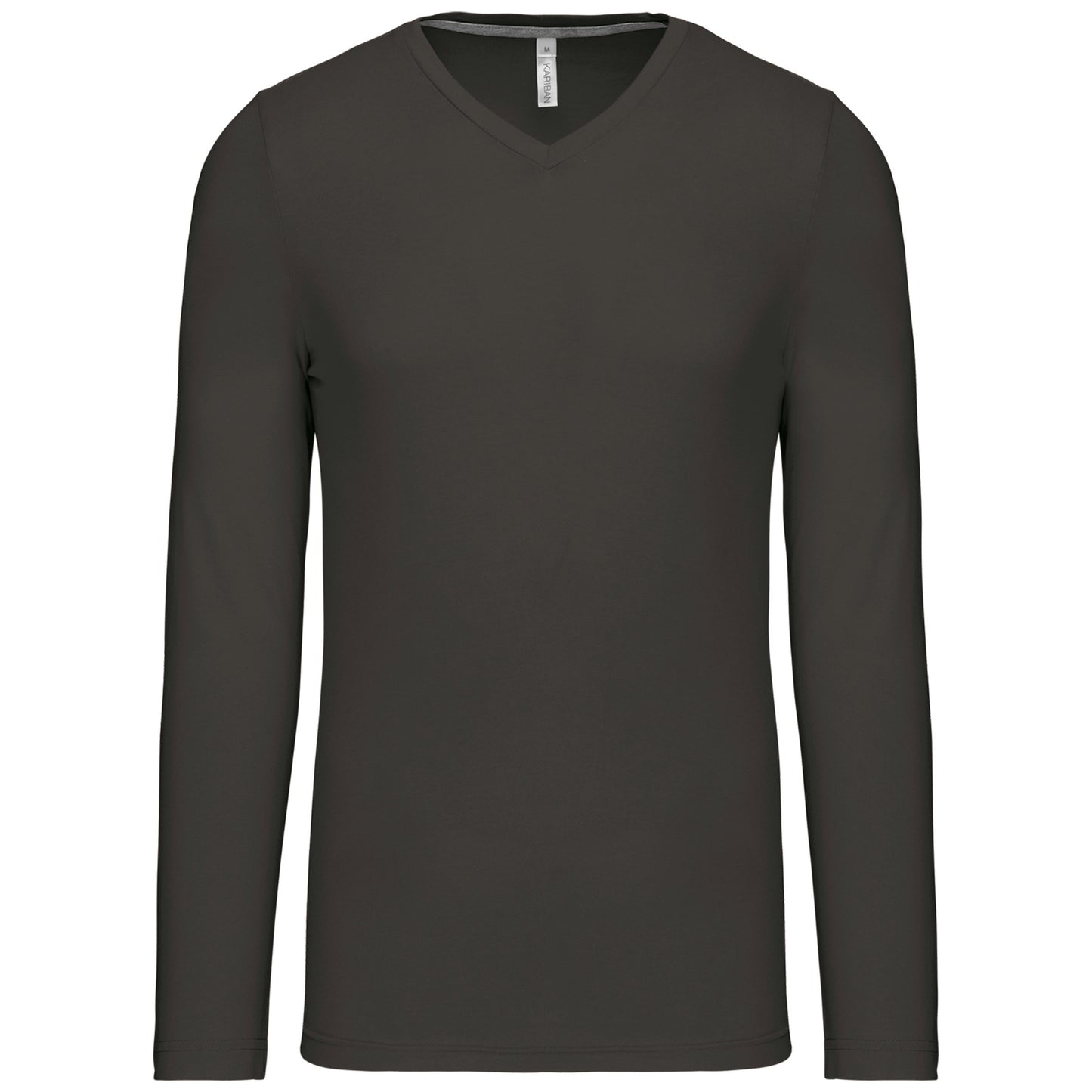 T-shirt V-hals lange mouwen