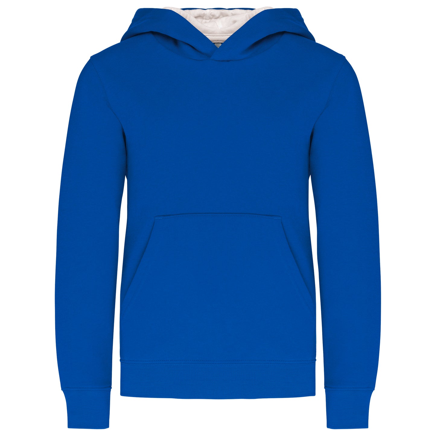 Kinder hooded sweater met gecontrasteerde capuchon
