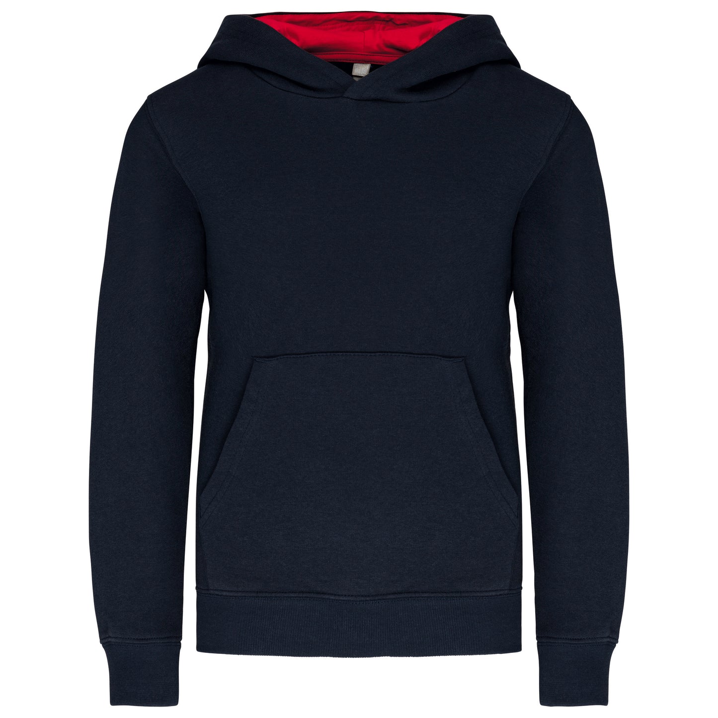 Kinder hooded sweater met gecontrasteerde capuchon