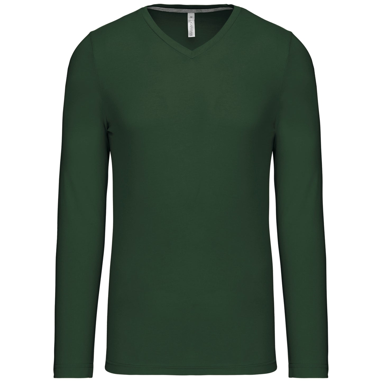 T-shirt V-hals lange mouwen