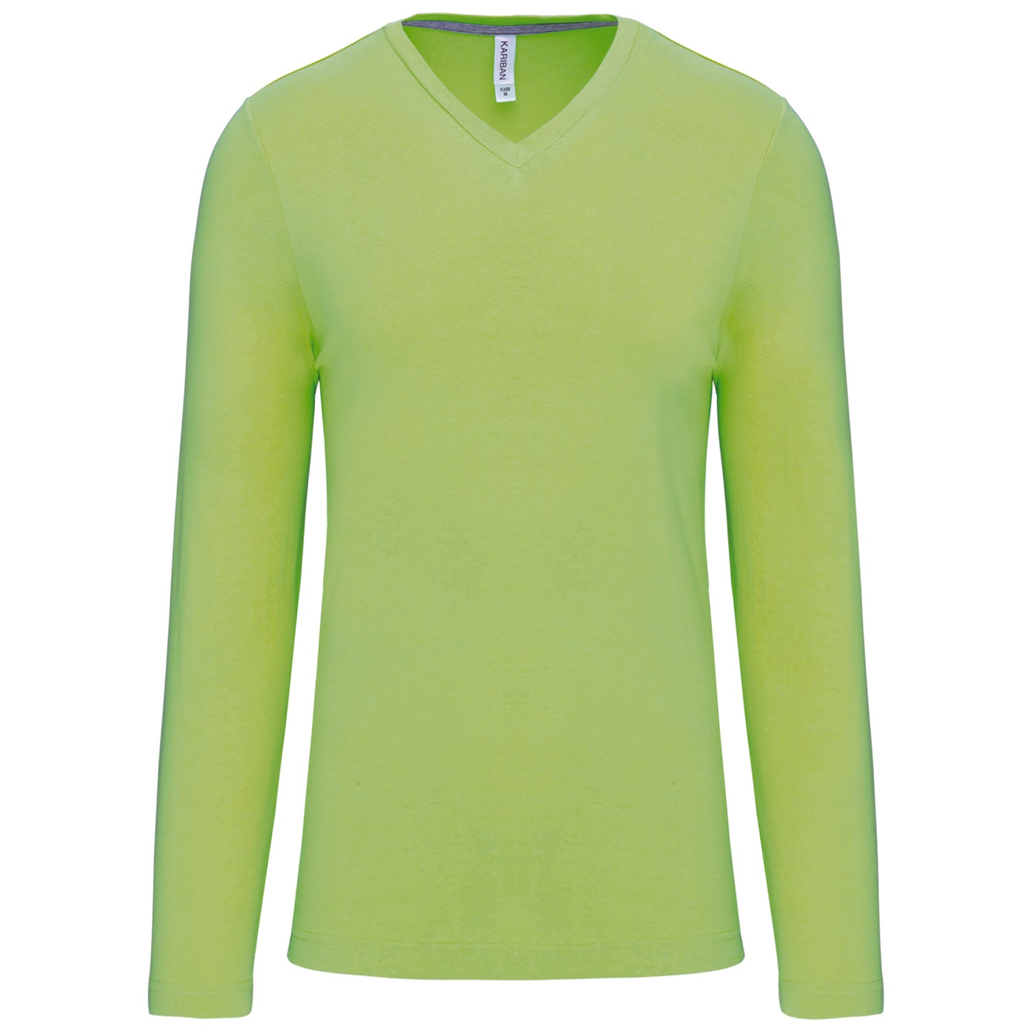T-shirt V-hals lange mouwen