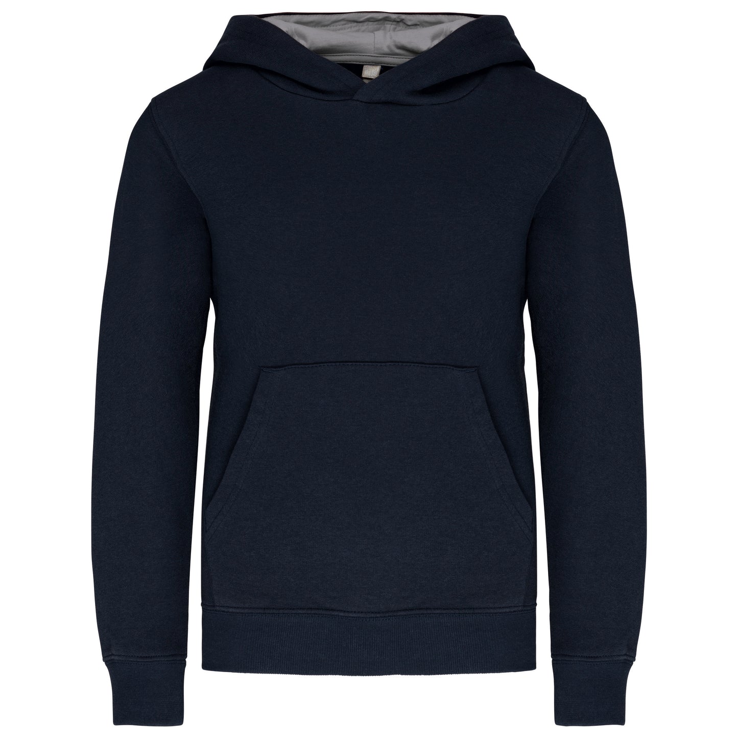 Kinder hooded sweater met gecontrasteerde capuchon