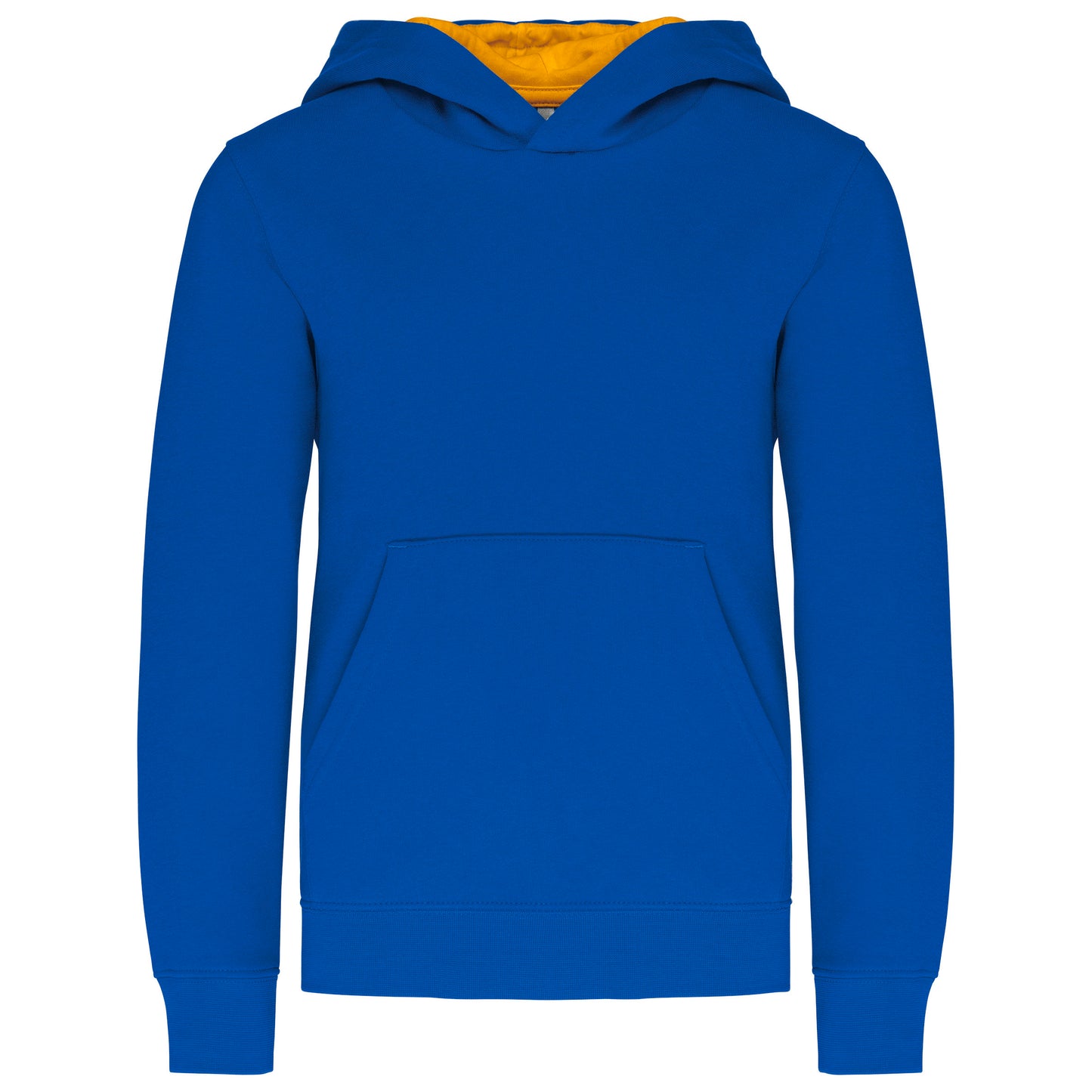 Kinder hooded sweater met gecontrasteerde capuchon
