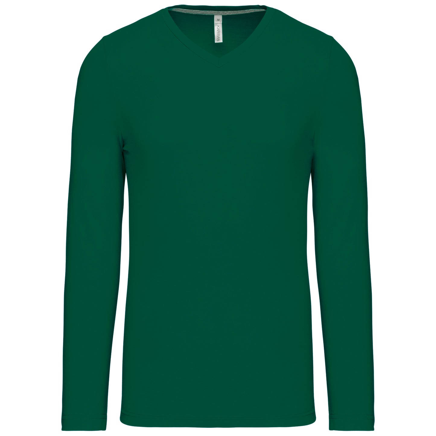 T-shirt V-hals lange mouwen