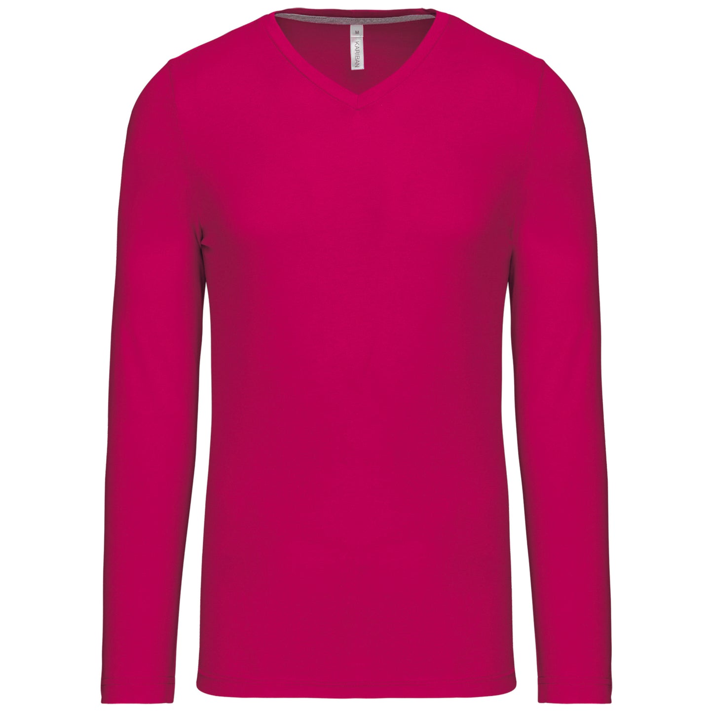 T-shirt V-hals lange mouwen