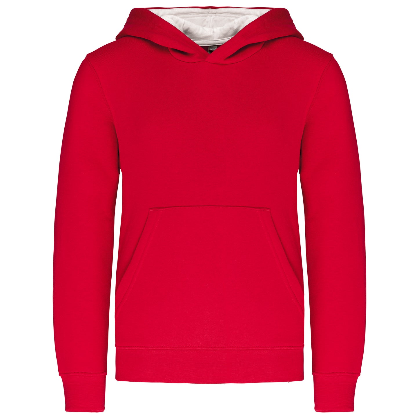Kinder hooded sweater met gecontrasteerde capuchon
