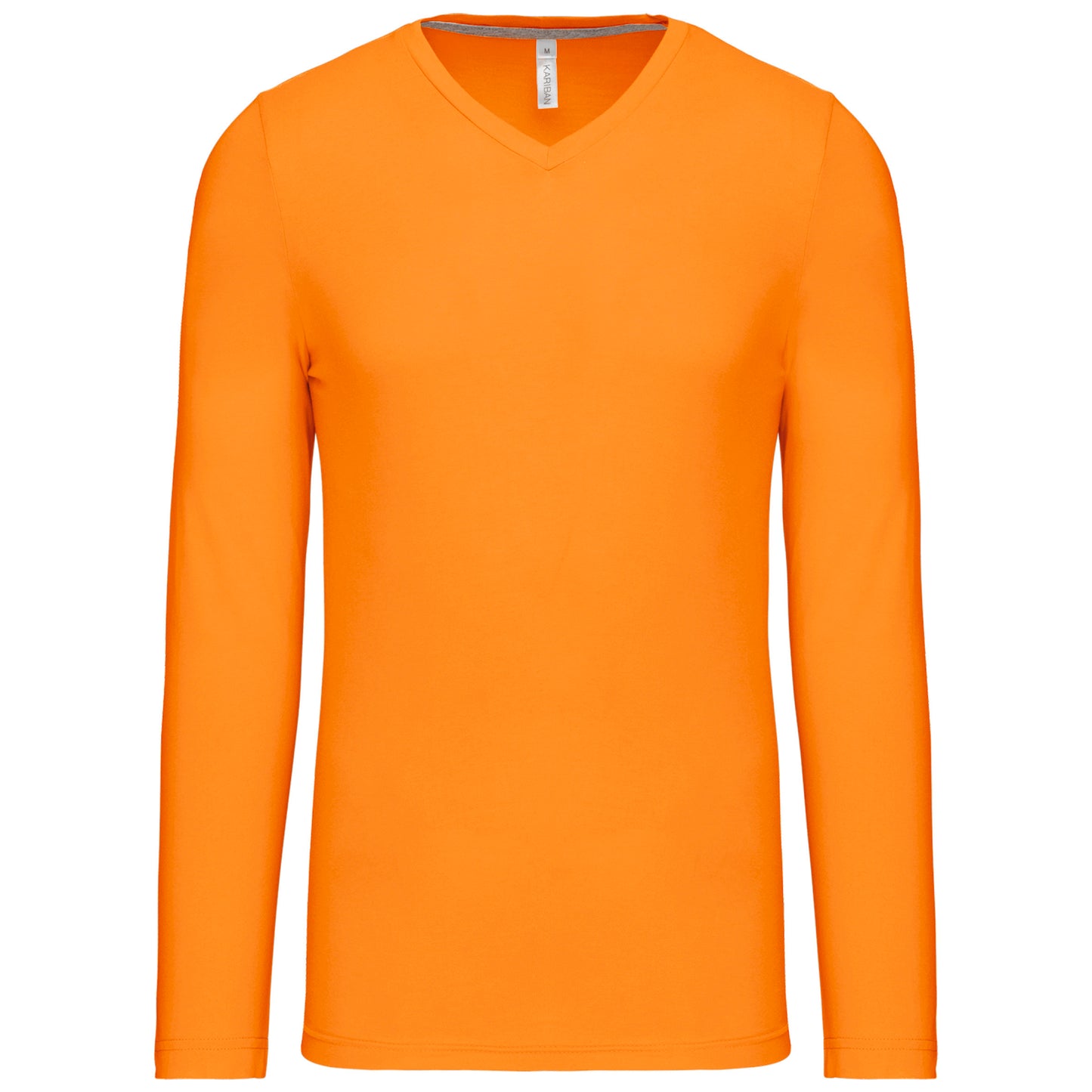 T-shirt V-hals lange mouwen