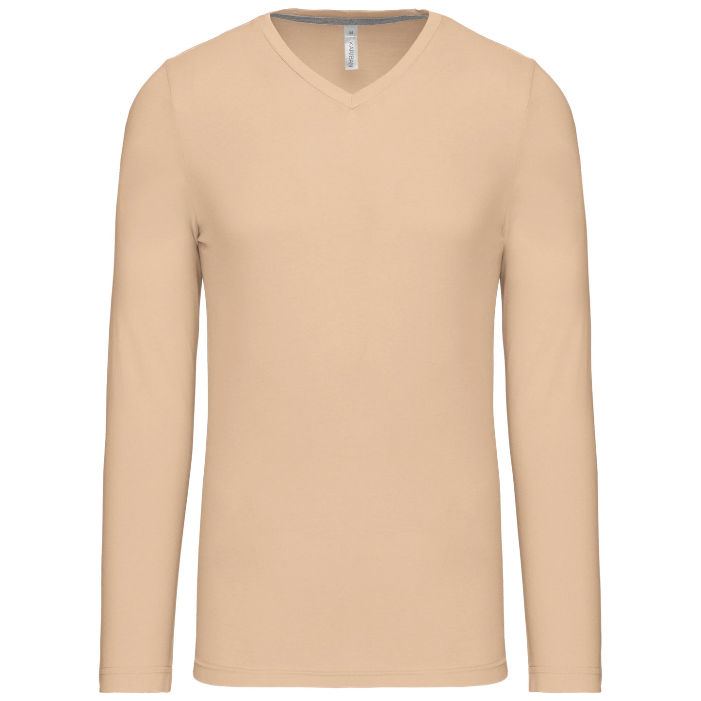 T-shirt V-hals lange mouwen