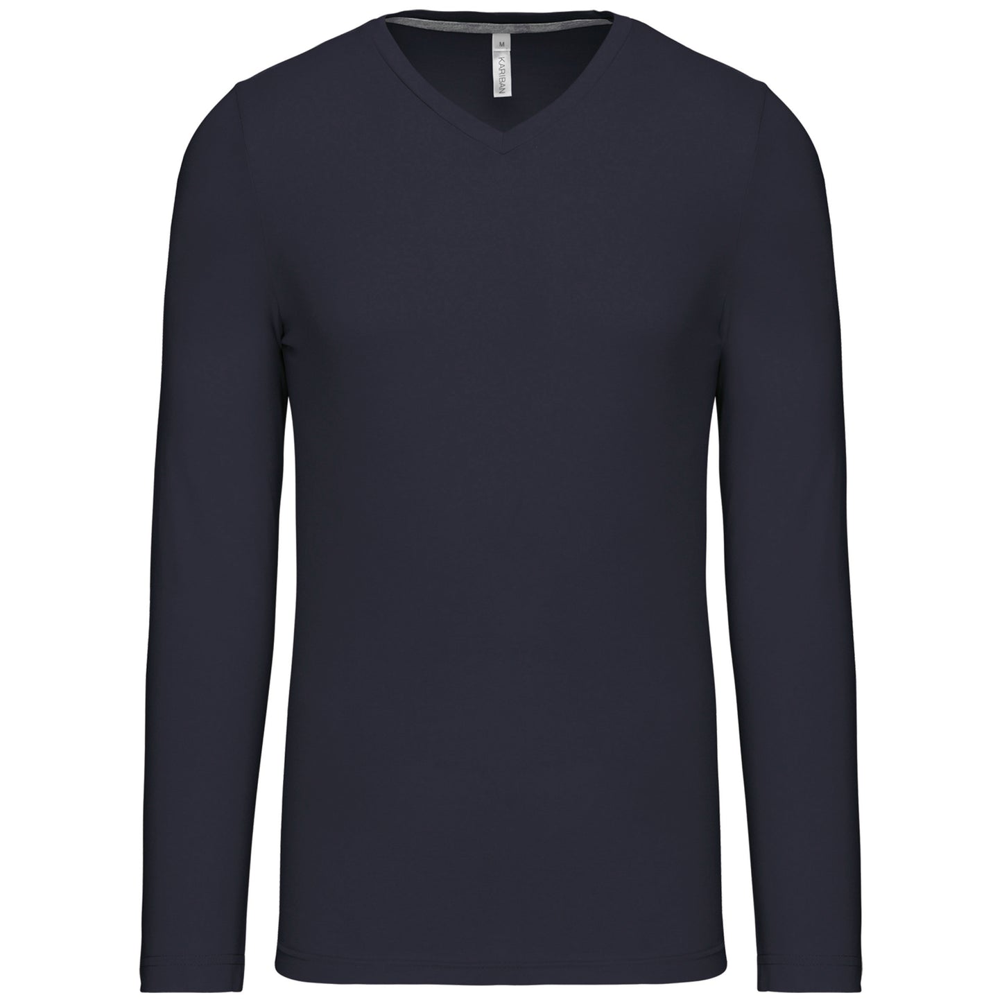 T-shirt V-hals lange mouwen