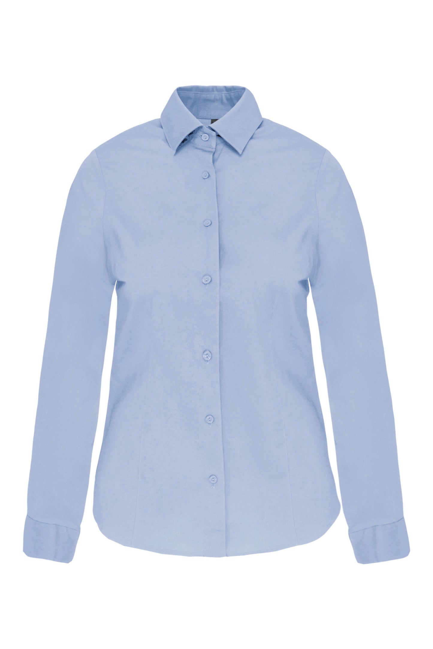 Dames stretch blouse lange mouwen