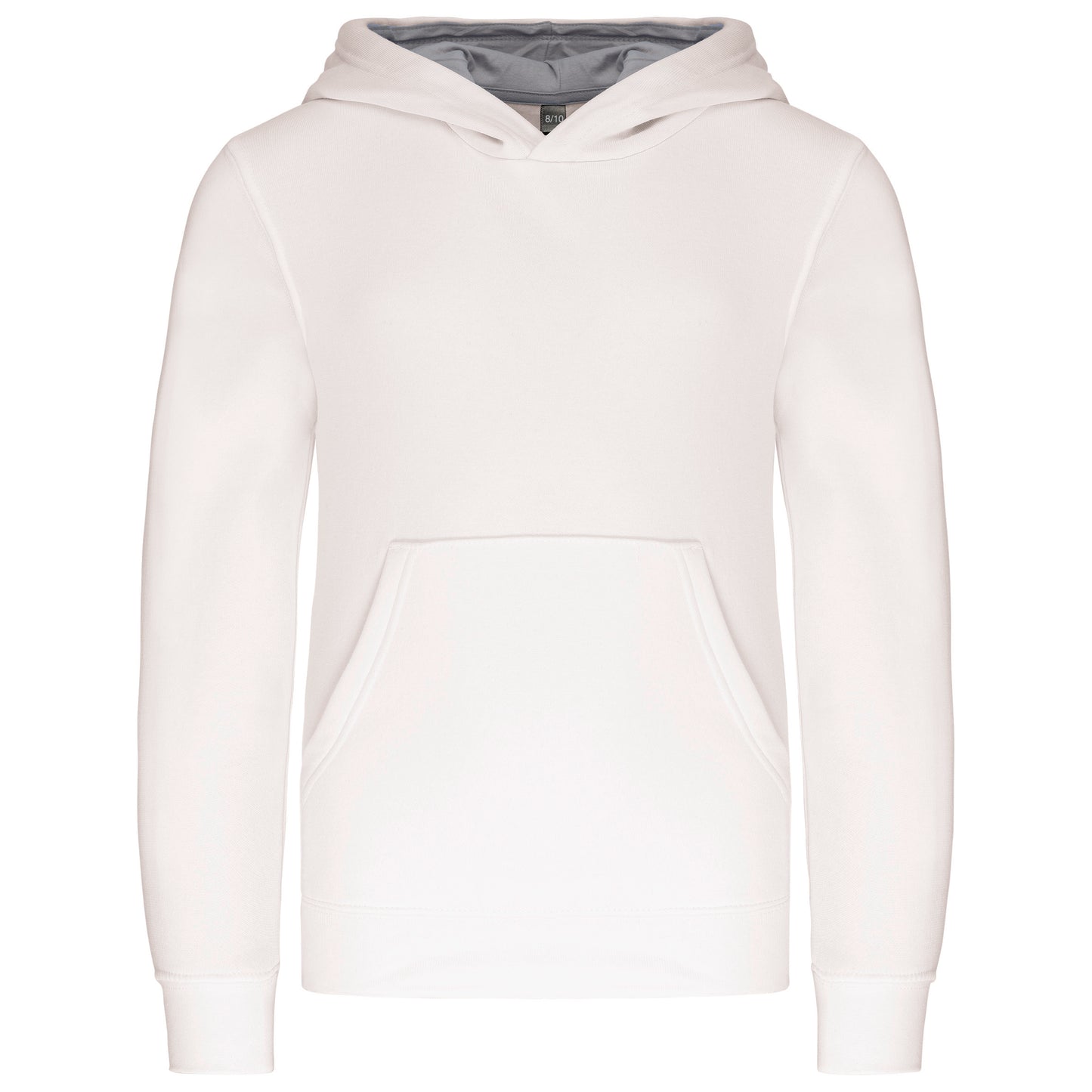 Kinder hooded sweater met gecontrasteerde capuchon