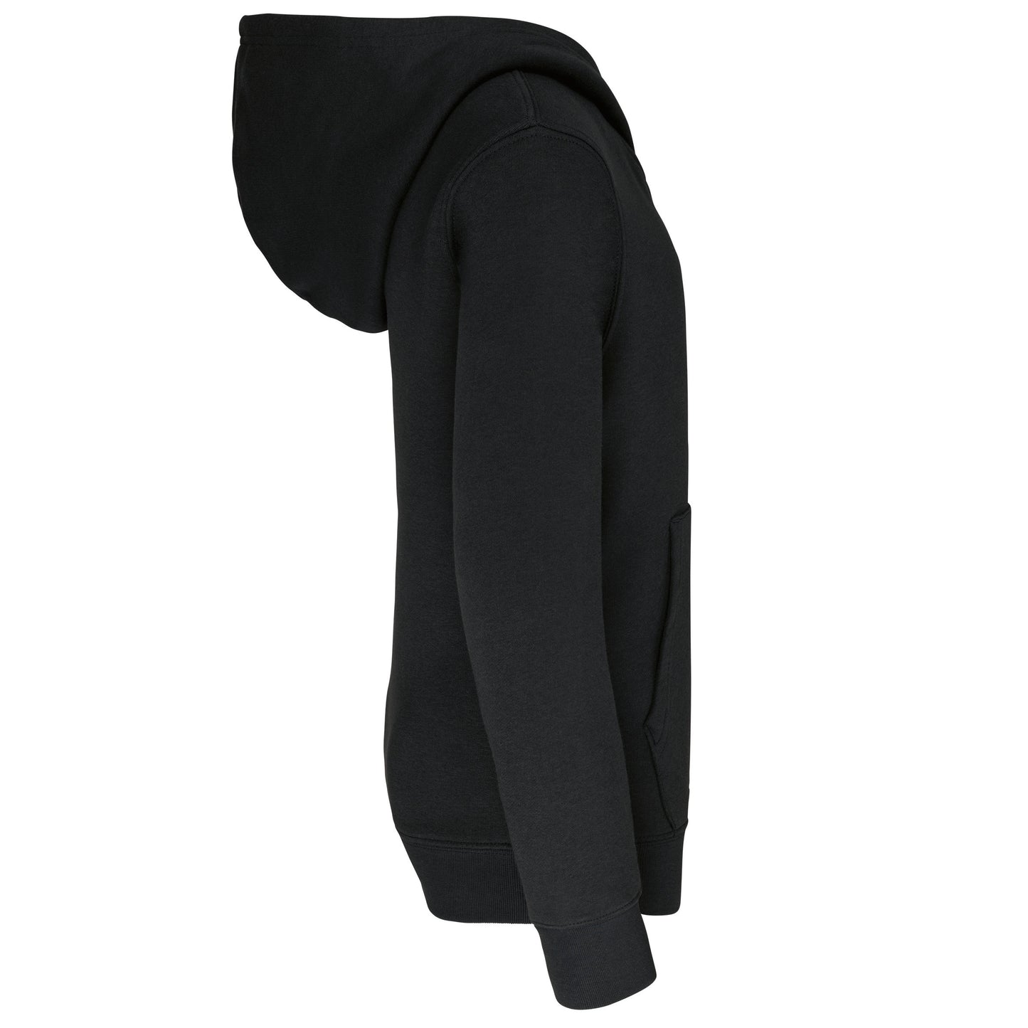 Kinder hooded sweater met gecontrasteerde capuchon
