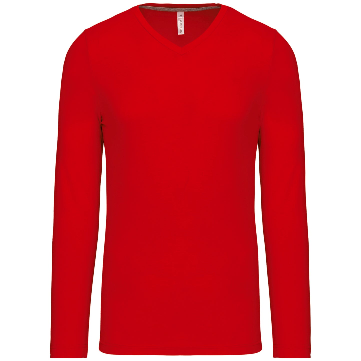 T-shirt V-hals lange mouwen