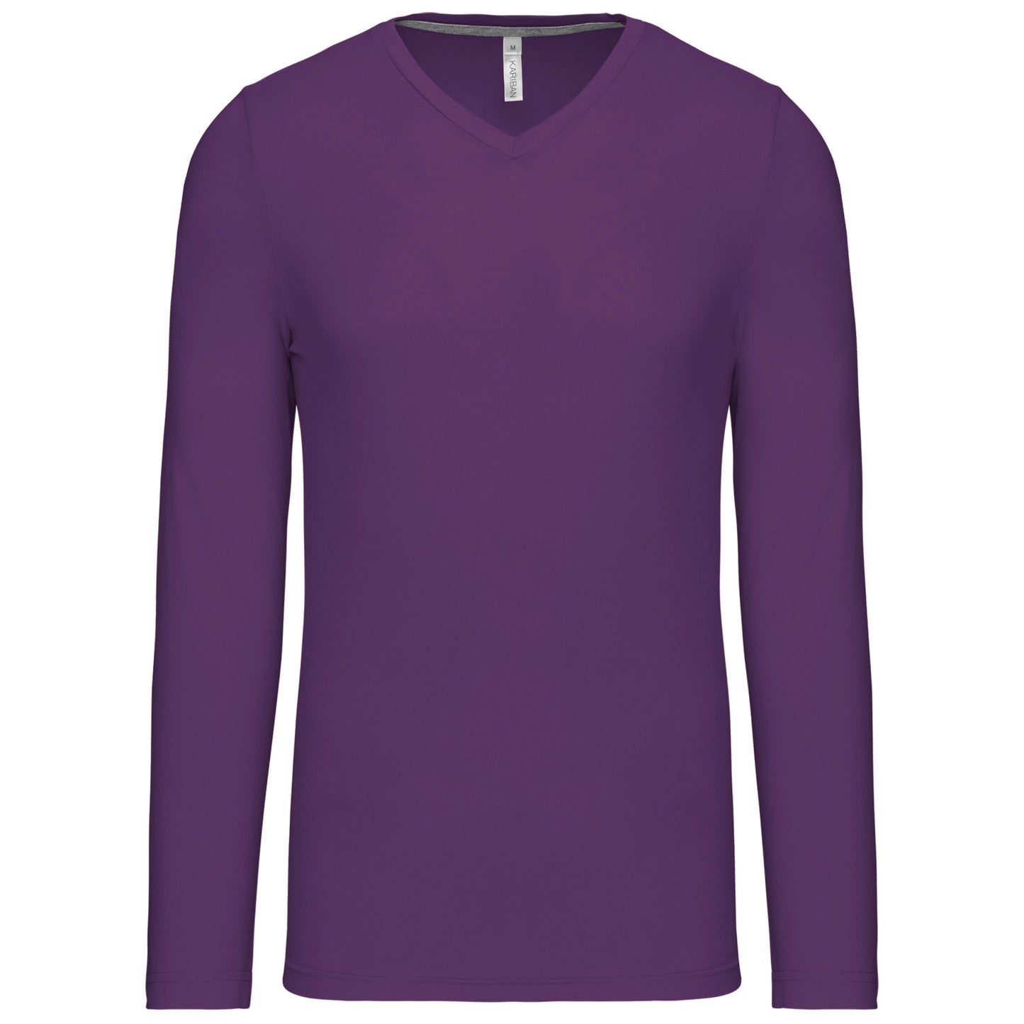 T-shirt V-hals lange mouwen