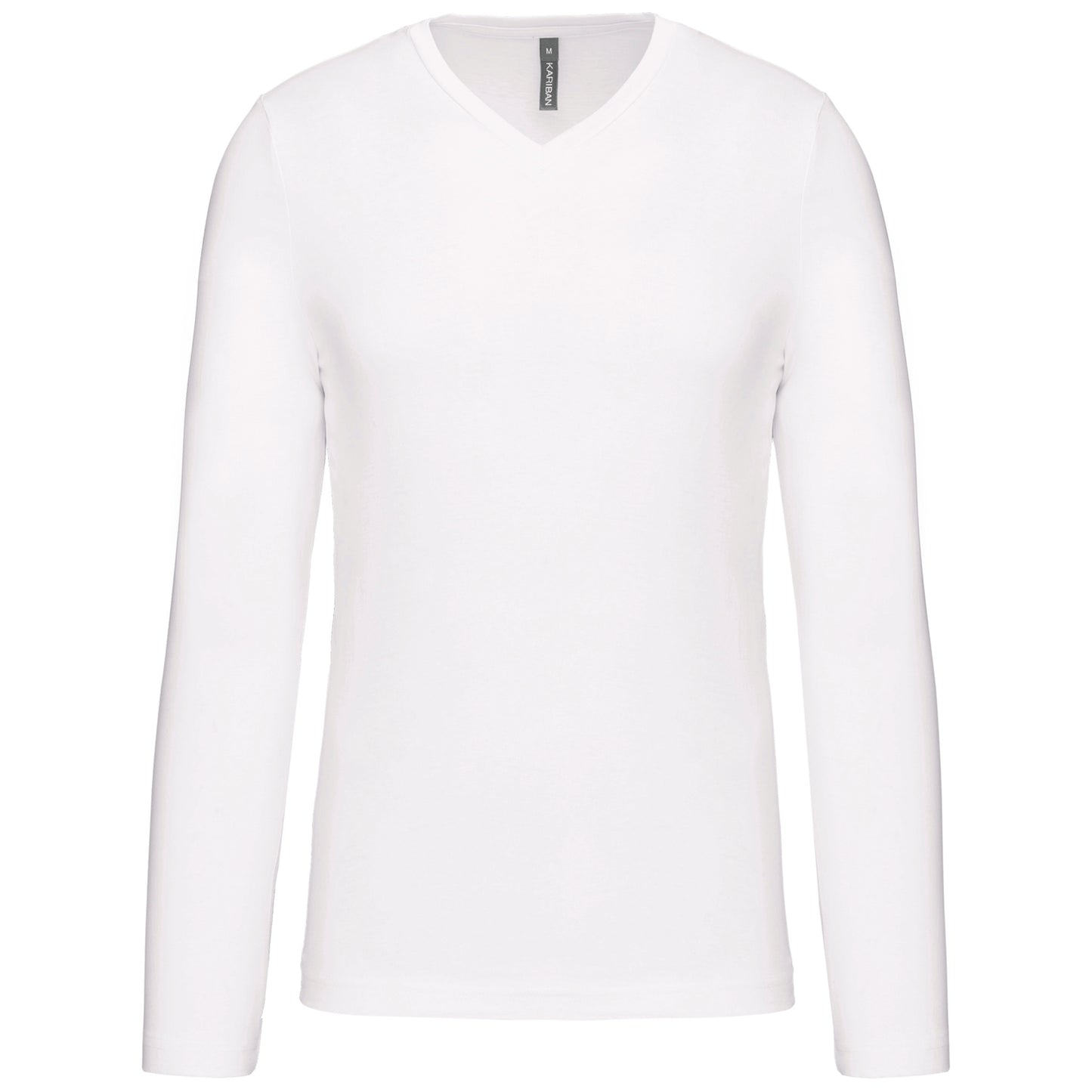 T-shirt V-hals lange mouwen