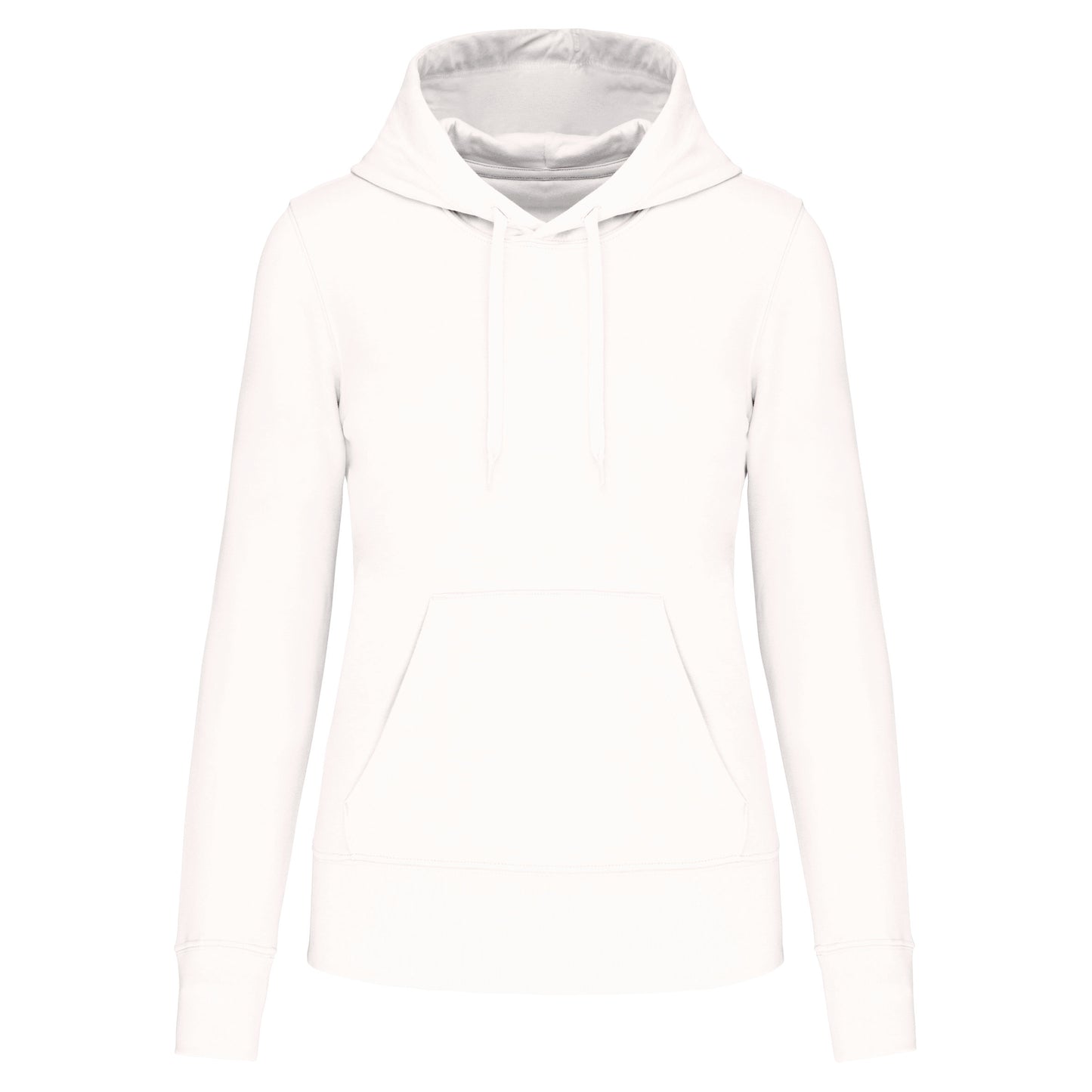 Ecologische damessweater met capuchon
