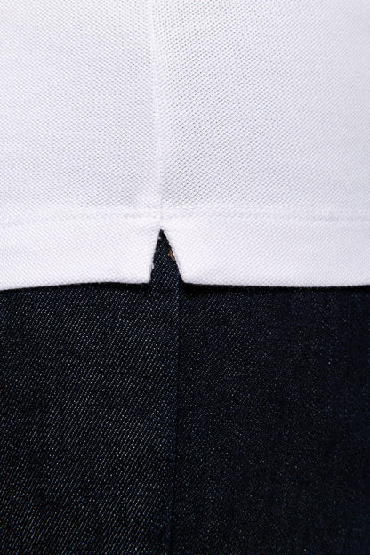 Herenpolo premium lange mouw PK202